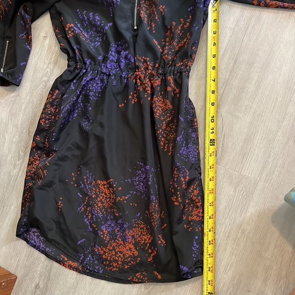 #16 Zara Trafaluc Collection Zipper Splatter Dress/Tunic - Picture 8 of 9